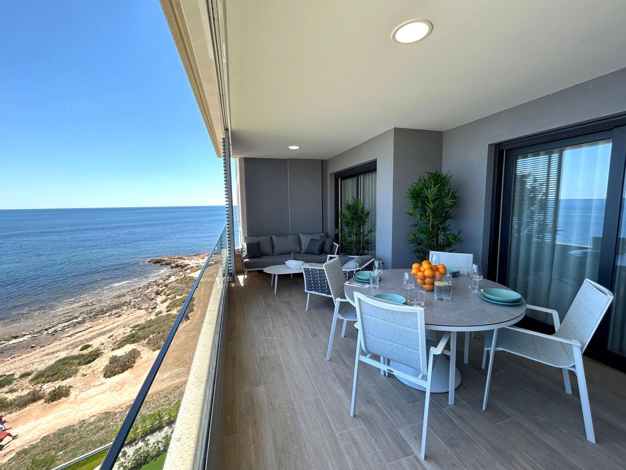 Posidonia Punta Prima - Luxury Seafront Apartments Zewnętrze zdjęcie