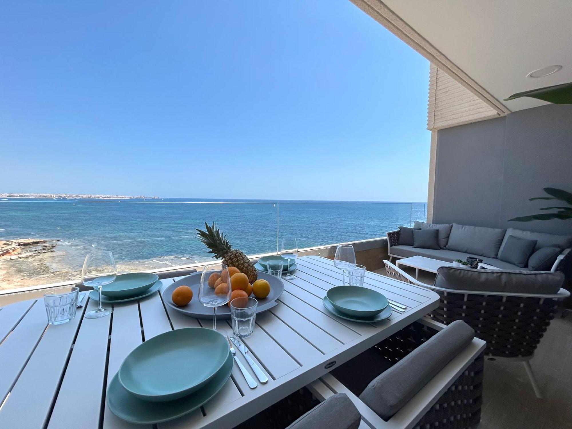 Posidonia Punta Prima - Luxury Seafront Apartments Zewnętrze zdjęcie